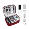 Electronic organizer pouch with compartments for cables, charger, mouse and accessories
